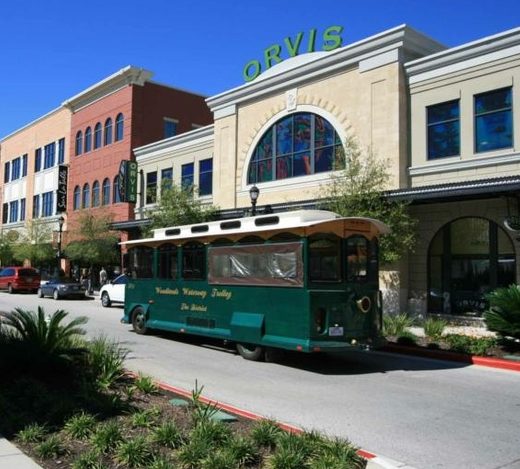 The Woodlands Waterway Trolleys